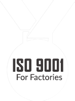 ISO 9001 and 14001 for factory